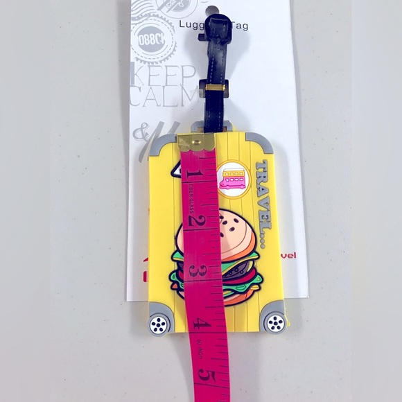 Silicone Luggage Tag - Pick One - Picture 4 of 9